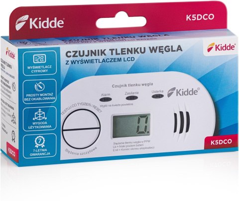 K5DCO KIDDE CZUJNIK TLENKU WĘGLA I CZADU K5DCO KIDDE CZUJNIK TLENKU WĘGLA I CZADU