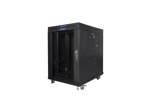 LANBERG SZAFA STOJĄCA RACK 19" 15U 800X1000 DRZWI SZKLANE LCD CZARNA FF01-8015-12BL (FLAT PACK) LANBERG SZAFA STOJĄCA RACK 19" 15U 800X1000 DRZWI SZKLANE LCD CZARNA FF01-8015-12BL (FLAT PACK)