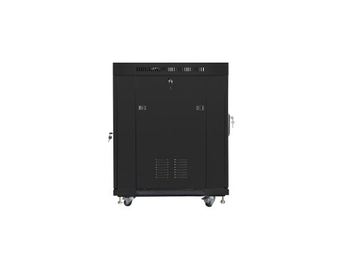 LANBERG SZAFA STOJĄCA RACK 19" 15U 800X1000 DRZWI SZKLANE LCD CZARNA FF01-8015-12BL (FLAT PACK) LANBERG SZAFA STOJĄCA RACK 19" 15U 800X1000 DRZWI SZKLANE LCD CZARNA FF01-8015-12BL (FLAT PACK)