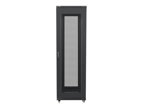 LANBERG SZAFA STOJĄCA RACK 19" 42U 600X800 DRZWI PERFOROWANE CZARNA FF01-6842-23B (FLAT PACK)