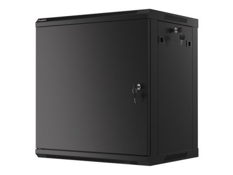 LANBERG SZAFA WISZĄCA RACK 19" 12U 600X450 DRZWI METALOWE CZARNA (FLAT PACK) WF01-6412-00B LANBERG SZAFA WISZĄCA RACK 19" 12U 600X450 DRZWI METALOWE CZARNA (FLAT PACK) WF01-6412-00B