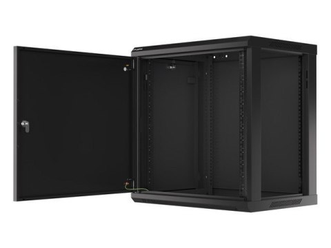 LANBERG SZAFA WISZĄCA RACK 19" 12U 600X450 DRZWI METALOWE CZARNA (FLAT PACK) WF01-6412-00B LANBERG SZAFA WISZĄCA RACK 19" 12U 600X450 DRZWI METALOWE CZARNA (FLAT PACK) WF01-6412-00B