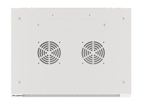LANBERG SZAFA WISZĄCA RACK 19" 12U 600X450 DRZWI METALOWE SZARA (FLAT PACK) WF01-6412-00S