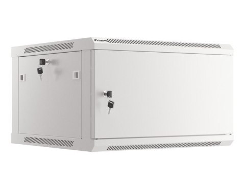 LANBERG SZAFA WISZĄCA RACK 19" 6U 600X600 DRZWI METALOWE SZARA (FLAT PACK) WF01-6606-00S LANBERG SZAFA WISZĄCA RACK 19" 6U 600X600 DRZWI METALOWE SZARA (FLAT PACK) WF01-6606-00S