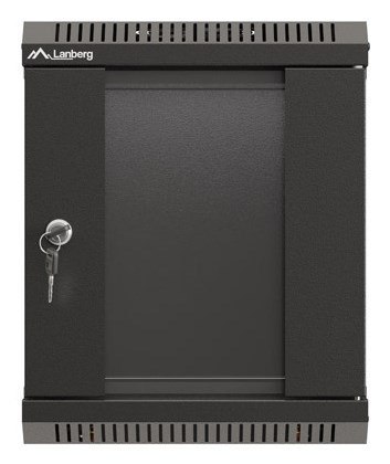 Lanberg WF11-3306-10B stojak 6U Szafa wisząca Czarny Lanberg WF11-3306-10B stojak 6U Szafa wisząca Czarny