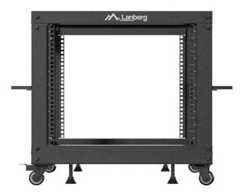 OPEN RACK 19" 9U 600X600-1100 REGULOWANY CZARNY LANBERG OPEN RACK 19" 9U 600X600-1100 REGULOWANY CZARNY LANBERG