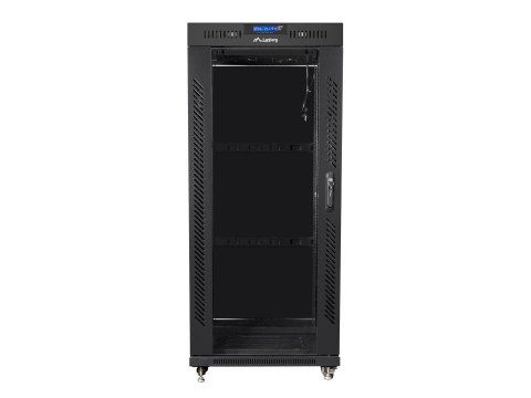 SZAFA INSTALACYJNA RACK STOJĄCA 19" 27U 800X1200 CZARNA DRZWI SZKLANE LCD LANBERG (FLAT PACK) SZAFA INSTALACYJNA RACK STOJĄCA 19" 27U 800X1200 CZARNA DRZWI SZKLANE LCD LANBERG (FLAT PACK)