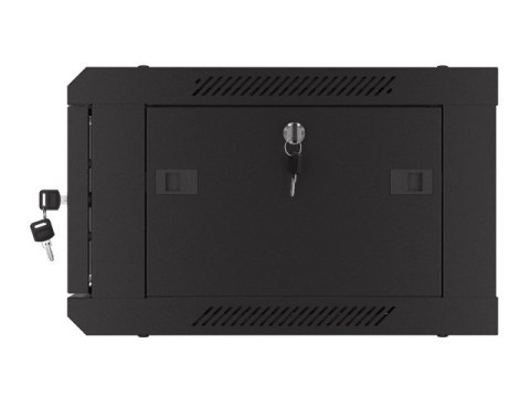 SZAFA INSTALACYJNA RACK WISZĄCA 19" 4U 600X450 CZARNA DRZWI PERFOROWANE LANBERG (FLAT PACK) SZAFA INSTALACYJNA RACK WISZĄCA 19" 4U 600X450 CZARNA DRZWI PERFOROWANE LANBERG (FLAT PACK)
