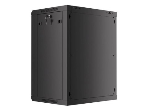 Szafa Rack Lanberg WF01-6415-10B (770mm / 600mm / 450 mm; wisząca; czarny) Szafa Rack Lanberg WF01-6415-10B (770mm / 600mm / 450 mm; wisząca; czarny)