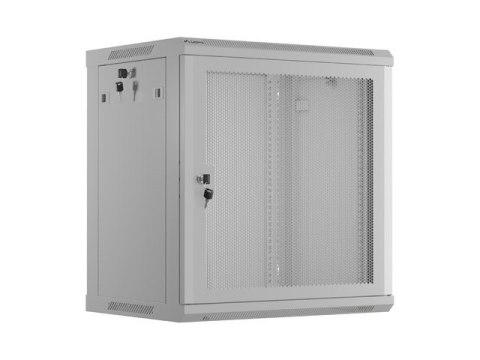Szafa instalacyjna RACK wisząca 19" 12U 600X450 szara drzwi perforowane Lanberg (flat pack) Szafa instalacyjna RACK wisząca 19" 12U 600X450 szara drzwi perforowane Lanberg (flat pack)