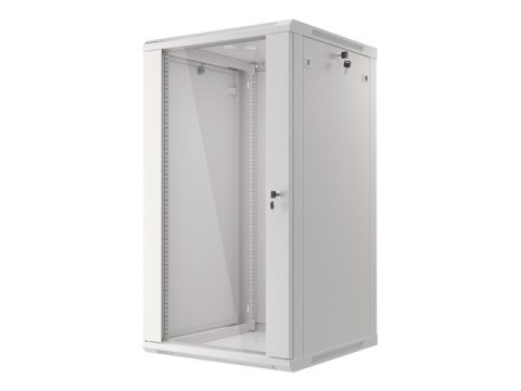 Szafa jednosekcyjna Lanberg WF01-6622-10S (22U; 1080mm / 600mm / 600 mm; wisząca; Szklane; 19''; kolor szary) Szafa jednosekcyjna Lanberg WF01-6622-10S (22U; 1080mm / 600mm / 600 mm; wisząca; Szklane; 19''; kolor szary)