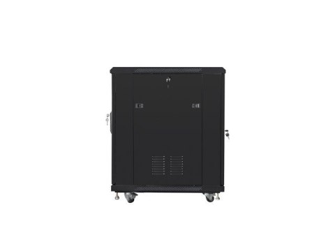 Szafa rack Lanberg FF01-6815-12B (15U; 19''; 848mm / 600mm / 800 mm; stojąca; Szklane; 800 kg; kolor czarny) Szafa rack Lanberg FF01-6815-12B (15U; 19''; 848mm / 600mm / 800 mm; stojąca; Szklane; 800 kg; kolor czarny)
