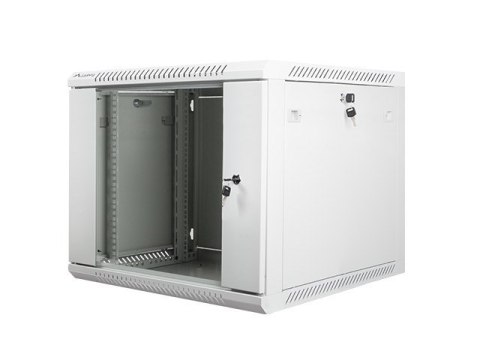 Szafa rack Lanberg WF01-6609-10S (9U; 500mm / 600mm / 600 mm; wisząca; Szklane; 19''; kolor szary) Szafa rack Lanberg WF01-6609-10S (9U; 500mm / 600mm / 600 mm; wisząca; Szklane; 19''; kolor szary)