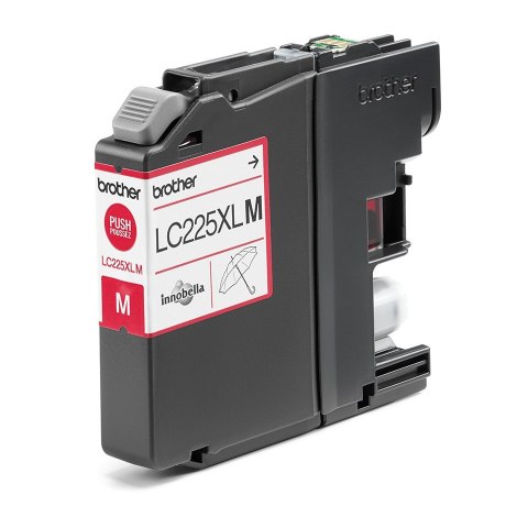 Brother LC-225XLM nabój z tuszem 1 szt. Oryginalny Purpurowy Brother LC-225XLM nabój z tuszem 1 szt. Oryginalny Purpurowy