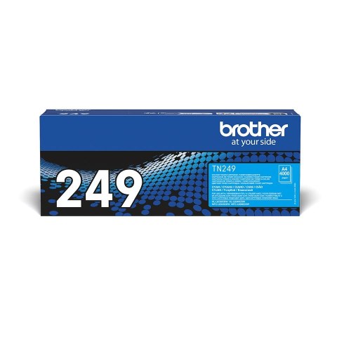 Brother TN-249C kaseta z tonerem 1 szt. Oryginalny Cyjan Brother TN-249C kaseta z tonerem 1 szt. Oryginalny Cyjan