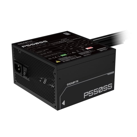 GIGABYTE P550SS moduł zasilaczy 550 W 20+4 pin ATX ATX Czarny GIGABYTE P550SS moduł zasilaczy 550 W 20+4 pin ATX ATX Czarny