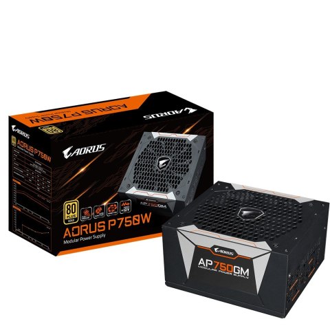Gigabyte GP-AP750GM moduł zasilaczy 750 W 20+4 pin ATX ATX Czarny Gigabyte GP-AP750GM moduł zasilaczy 750 W 20+4 pin ATX ATX Czarny