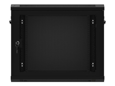 SZAFA INSTALACYJNA RACK WISZĄCA 19" 9U 600X450 CZARNA DRZWI PERFOROWANE LANBERG (FLAT PACK) SZAFA INSTALACYJNA RACK WISZĄCA 19" 9U 600X450 CZARNA DRZWI PERFOROWANE LANBERG (FLAT PACK)