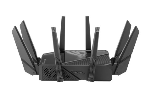 ASUS ROG Rapture GT-AXE16000 router bezprzewodowy 10 Gigabit Ethernet Trójpasmowy (2,4 GHz / 5 GHz / 6 GHz) Czarny ASUS ROG Rapture GT-AXE16000 router bezprzewodowy 10 Gigabit Ethernet Trójpasmowy (2,4 GHz / 5 GHz / 6 GHz) Czarny