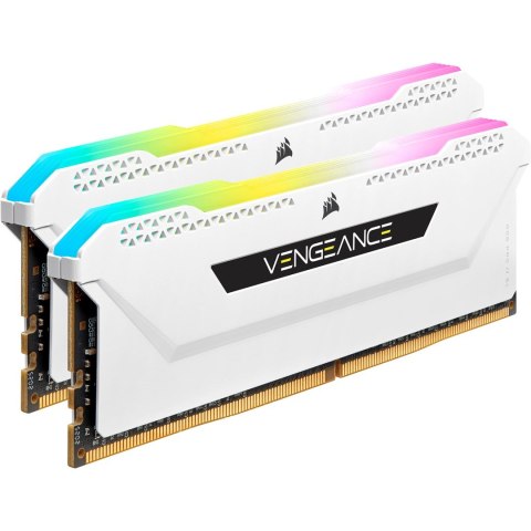 Corsair Vengeance RGB Pro CMH32GX4M2D3600C18W moduł pamięci 32 GB 2 x 16 GB DDR4 3600 MHz Corsair Vengeance RGB Pro CMH32GX4M2D3600C18W moduł pamięci 32 GB 2 x 16 GB DDR4 3600 MHz