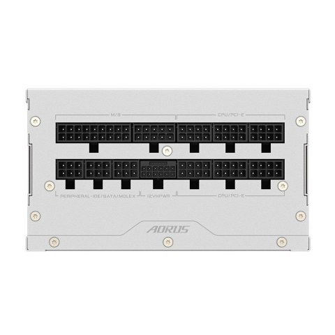 GIGABYTE AORUS ELITE P1000W ICE moduł zasilaczy 1000 W 20+4 pin ATX ATX Biały GIGABYTE AORUS ELITE P1000W ICE moduł zasilaczy 1000 W 20+4 pin ATX ATX Biały