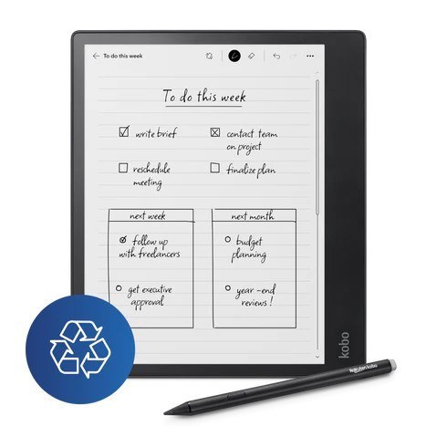 Kobo eBook-Reader eBookReader Elipsa 2E 32GB Zestaw z rysikiem (N605-KU-BK-K-BU) (N605KUBKKBU) Kobo eBook-Reader eBookReader Elipsa 2E 32GB Zestaw z rysikiem (N605-KU-BK-K-BU) (N605KUBKKBU)