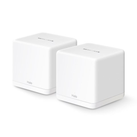 Mercusys HALO H60X Dual-band (2.4 GHz/5 GHz) Wi-Fi 6 (802.11ax) Biały 2 Wewnętrzne