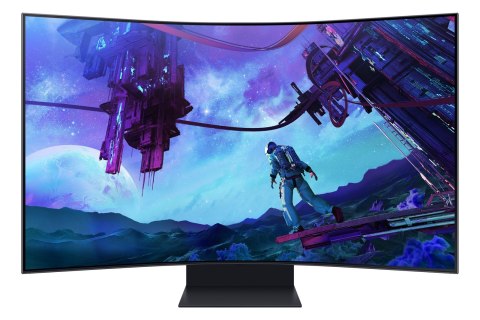 Samsung G97NC monitor komputerowy 139,7 cm (55") 3840 x 2160 px 4K Ultra HD LED Czarny