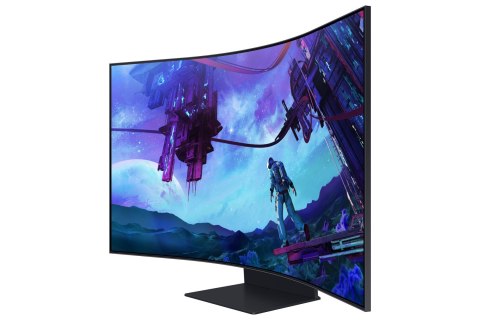 Samsung G97NC monitor komputerowy 139,7 cm (55") 3840 x 2160 px 4K Ultra HD LED Czarny