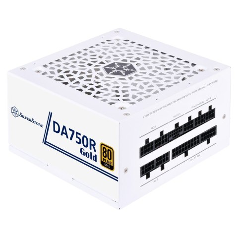 Silverstone DA750R Gold moduł zasilaczy 750 W 24-pin ATX ATX Biały Silverstone DA750R Gold moduł zasilaczy 750 W 24-pin ATX ATX Biały