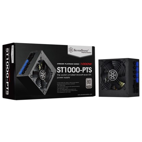 Silverstone SST-ST1000-PTS moduł zasilaczy 1000 W 20-pin ATX ATX Czarny Silverstone SST-ST1000-PTS moduł zasilaczy 1000 W 20-pin ATX ATX Czarny
