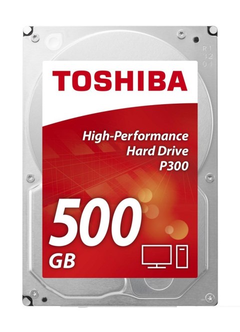 Toshiba P300 500GB dysk twardy 7200 RPM 64 MB 3.5" Serial ATA III Toshiba P300 500GB dysk twardy 7200 RPM 64 MB 3.5" Serial ATA III