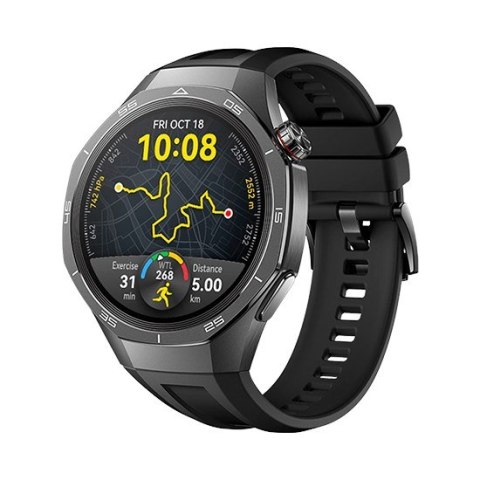 Huawei WATCH GT 5 Pro 46mm | Inteligentny zegarek | GPS (satelitarny) | Dioda AMOLED | 1,43 cala | Czarny Huawei WATCH GT 5 Pro 46mm | Inteligentny zegarek | GPS (satelitarny) | Dioda AMOLED | 1,43 cala | Czarny