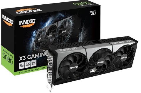 Inno3D Gaming OC GeForce RTX 5080 X3 NVIDIA 16 GB GDDR7 Inno3D Gaming OC GeForce RTX 5080 X3 NVIDIA 16 GB GDDR7