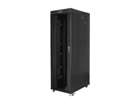 LANBERG SZAFA STOJĄCA RACK 19" 42U 800X1200 DRZWI SZKLANE LCD CZARNA FF01-8242-12BL (FLAT PACK) LANBERG SZAFA STOJĄCA RACK 19" 42U 800X1200 DRZWI SZKLANE LCD CZARNA FF01-8242-12BL (FLAT PACK)