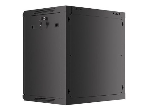 LANBERG SZAFA WISZĄCA RACK 19" 12U 600X450 DRZWI METALOWE CZARNA (FLAT PACK) WF01-6412-00B LANBERG SZAFA WISZĄCA RACK 19" 12U 600X450 DRZWI METALOWE CZARNA (FLAT PACK) WF01-6412-00B