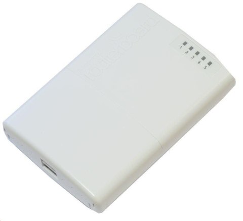Mikrotik PowerBox ruter Fast Ethernet Biały Mikrotik PowerBox ruter Fast Ethernet Biały