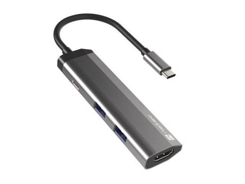 NATEC Fowler Slim Przewodowa USB 3.2 Gen 1 (3.1 Gen 1) Type-C Czarny, Chrom NATEC Fowler Slim Przewodowa USB 3.2 Gen 1 (3.1 Gen 1) Type-C Czarny, Chrom