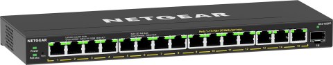 NETGEAR 16-Port High-Power PoE+ Gigabit Ethernet Plus Switch (231W) with 1 SFP port (GS316EPP) Zarządzany Gigabit Ethernet (10/1 NETGEAR 16-Port High-Power PoE+ Gigabit Ethernet Plus Switch (231W) with 1 SFP port (GS316EPP) Zarządzany Gigabit Ethernet (10/1