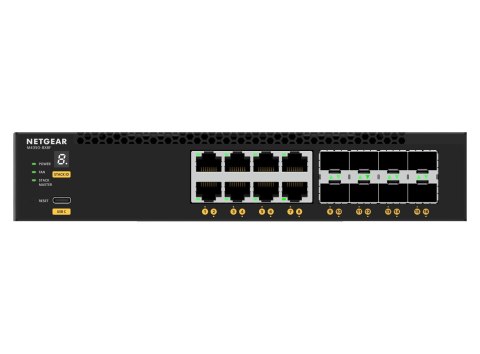 NETGEAR M4350-8X8F Zarządzany L3 10G Ethernet (100/1000/10000) 1U Czarny NETGEAR M4350-8X8F Zarządzany L3 10G Ethernet (100/1000/10000) 1U Czarny