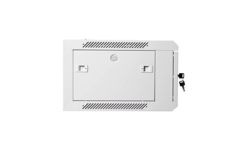 Szafa sieciowa wisząca 19" 4U rack 600x450, drzwi pełne, szary, niedzielona, złożona, 60kg Szafa sieciowa wisząca 19" 4U rack 600x450, drzwi pełne, szary, niedzielona, złożona, 60kg
