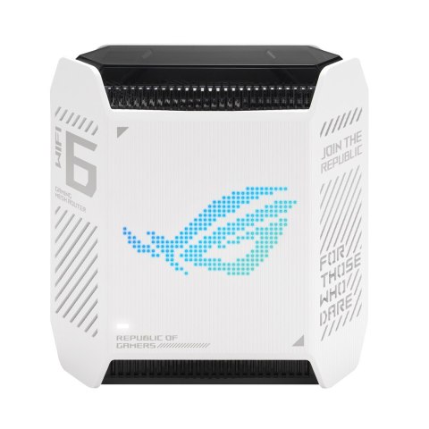 ASUS ROG Rapture GT6 Tri-band (2.4 GHz/5 GHz/5 GHz) Wi-Fi 6 (802.11ax) Biały 4 Wewnętrzne ASUS ROG Rapture GT6 Tri-band (2.4 GHz/5 GHz/5 GHz) Wi-Fi 6 (802.11ax) Biały 4 Wewnętrzne