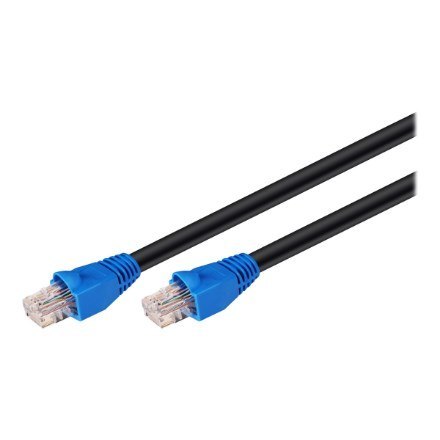 Goobay 94396 kabel sieciowy Czarny 60 m Cat6 U/UTP (UTP)