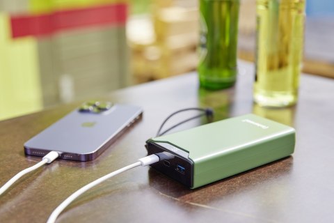 Intenso 7332057 bank mocy Litowo-polimerowy (LiPo) 20000 mAh Zielony