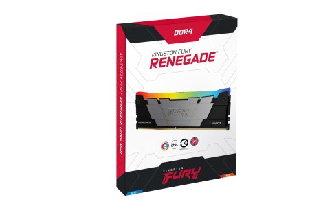 KINGSTON DDR4 16GB 3600MT/s CL16 DIMM FURY Renegade RGB KINGSTON DDR4 16GB 3600MT/s CL16 DIMM FURY Renegade RGB