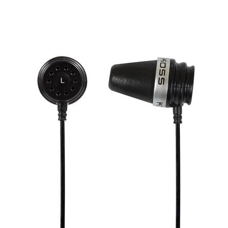 Koss IN THE EAR EARBUDS Słuchawki Przewodowa Douszny Muzyka Czarny Koss IN THE EAR EARBUDS Słuchawki Przewodowa Douszny Muzyka Czarny