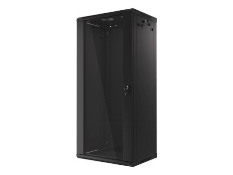 Szafa jednosekcyjna Lanberg WF01-6427-10B (27U; 1300mm / 600mm / 450 mm; wisząca; Szklane; 19''; kolor czarny) Szafa jednosekcyjna Lanberg WF01-6427-10B (27U; 1300mm / 600mm / 450 mm; wisząca; Szklane; 19''; kolor czarny)