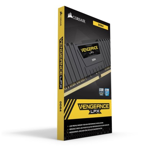 Zestaw pamięci Corsair Vengeance LPX CMK16GX4M2B3200C16 (DDR4 DIMM; 2 x 8 GB; 3000 MHz; CL16) Zestaw pamięci Corsair Vengeance LPX CMK16GX4M2B3200C16 (DDR4 DIMM; 2 x 8 GB; 3000 MHz; CL16)