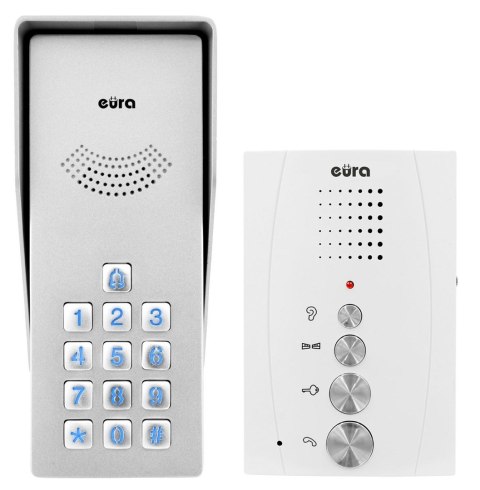 Domofon EURA ADP-38A3 ENTRA, (biały) Domofon EURA ADP-38A3 ENTRA, (biały)