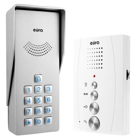 Domofon EURA ADP-38A3 ENTRA, (biały) Domofon EURA ADP-38A3 ENTRA, (biały)